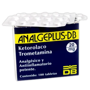 ANALGEPLUS-DB 20MG X 100 TABLETAS