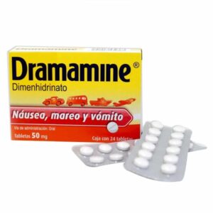 DRAMAMINE X 24 TABLETAS