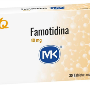 FAMOTIDINA MK 40MG X 30 TABLETAS