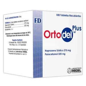 ORTODEL PLUS NF X 100 TABLETAS