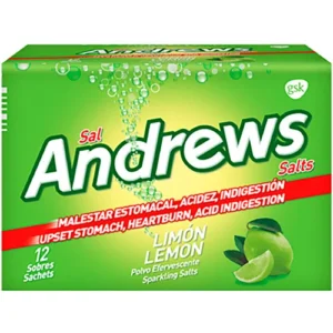 SAL ANDREWS LIMON X 12 SOBRES