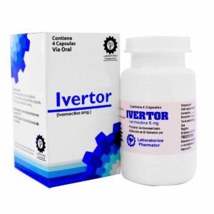 IVERTOR 6MG X 4 CAPSULAS