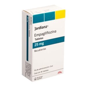 Jardianz 25 mg Oral 30 tabletas