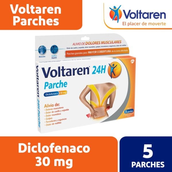 Voltaren 24H Parches Grandes 30 mg