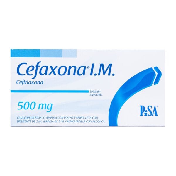 Cefaxona I.M 500 mg Frasco Ampula con 2 ml