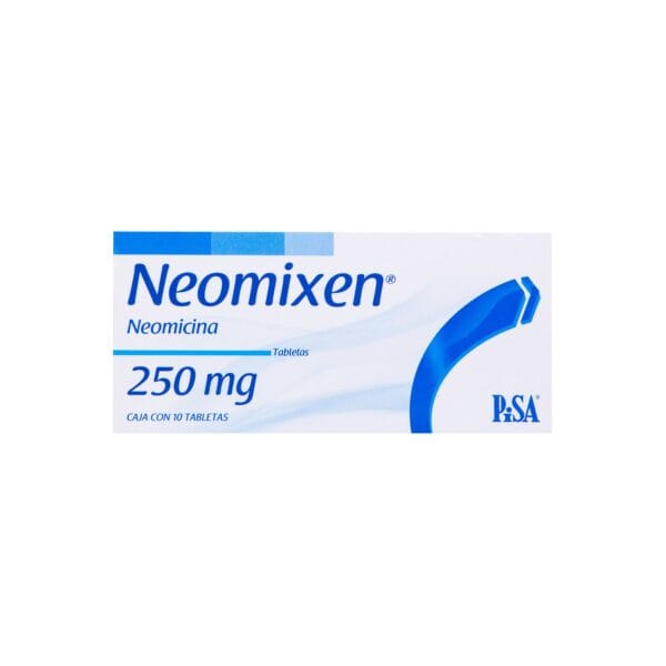 Neomixen 250 mg Oral 10 Tabletas