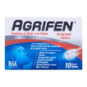 Agrifen X 10 tabletas