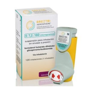 BREZTRI AEROSPHERE INHALADOR X 120 DOSIS