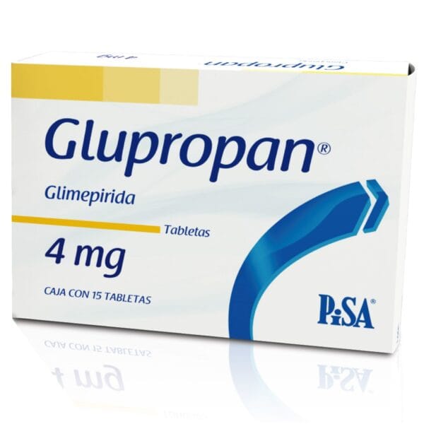 Glupropan 4 mg Oral 15 tabletas