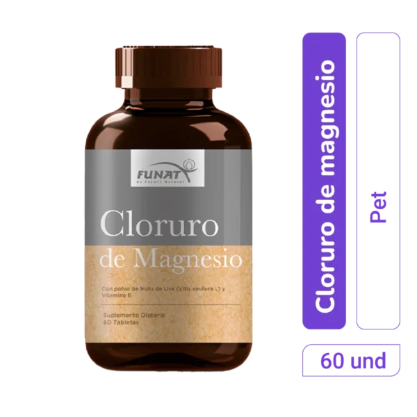 Cloruro de Magnesio X 60 tabletas