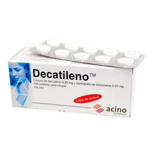 Decatileno X 100 Tabletas Disolubles